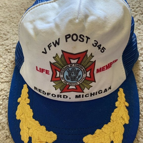 Vintage Veterans Of Foreign Wars Baseball Hat - Picture 2 of 9